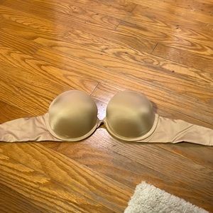 Aerie Strapless 32B Bra Nude